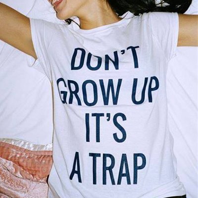 DON'T GROW UP SHIRT