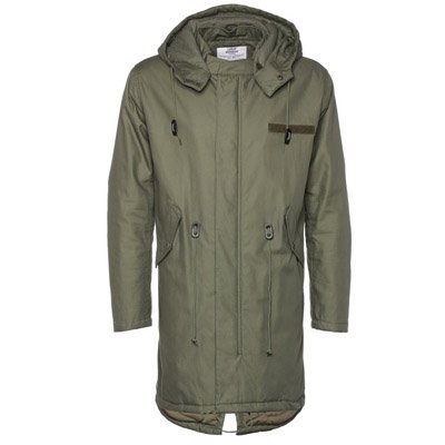 Navy Herren Parka