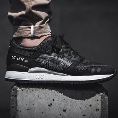 Schwarze Gel-Lyte 3