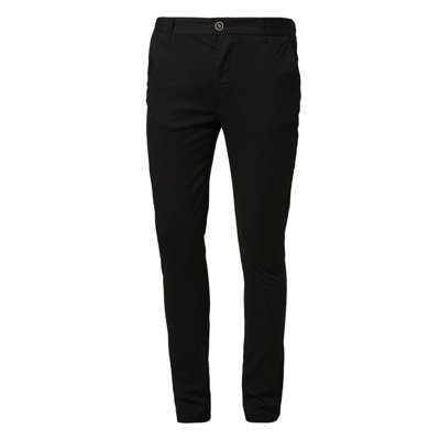 Schwarze Skinny Chino