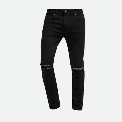 Schwarze Skinny Jeans