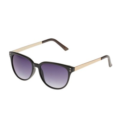 Schwarze Sonnenbrille Retro