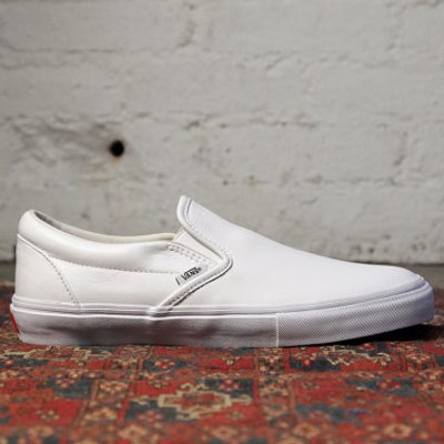 Weiße Vans Sneaker Slip on