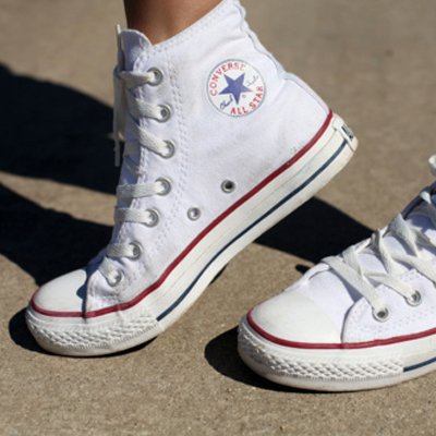 Weisse Chucks